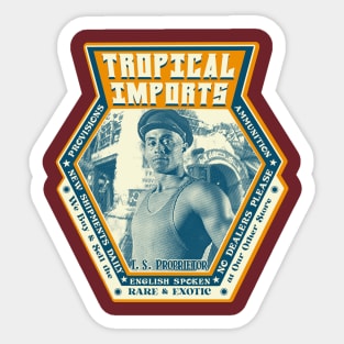 Tropical Imports Sticker